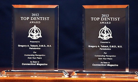 Toback best periodontist connecticut